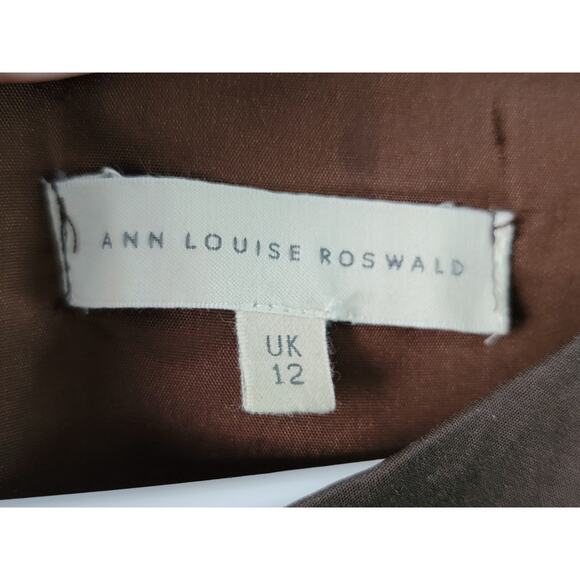 Ann Louise Roswald Sleeveless Tea Dress - UK Sz: 12, US Sz: 8 - Picture 5 of 5